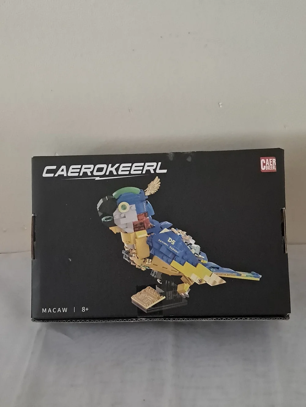 Blue & Yellow Macaw Building Set - Kids Blocks